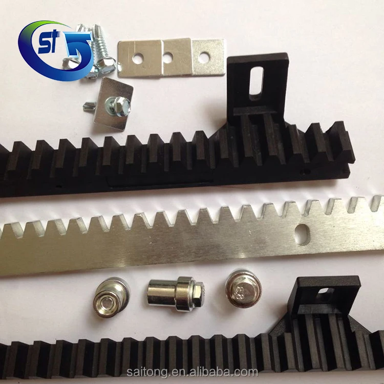 Automatic gates and fencing 2 lugs sliding gear rack for commercial premises