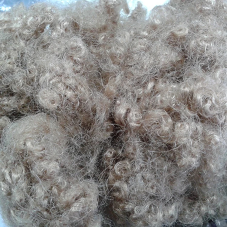 7d 64mm siliconized polyester staple fibre for filling pillow and quilt