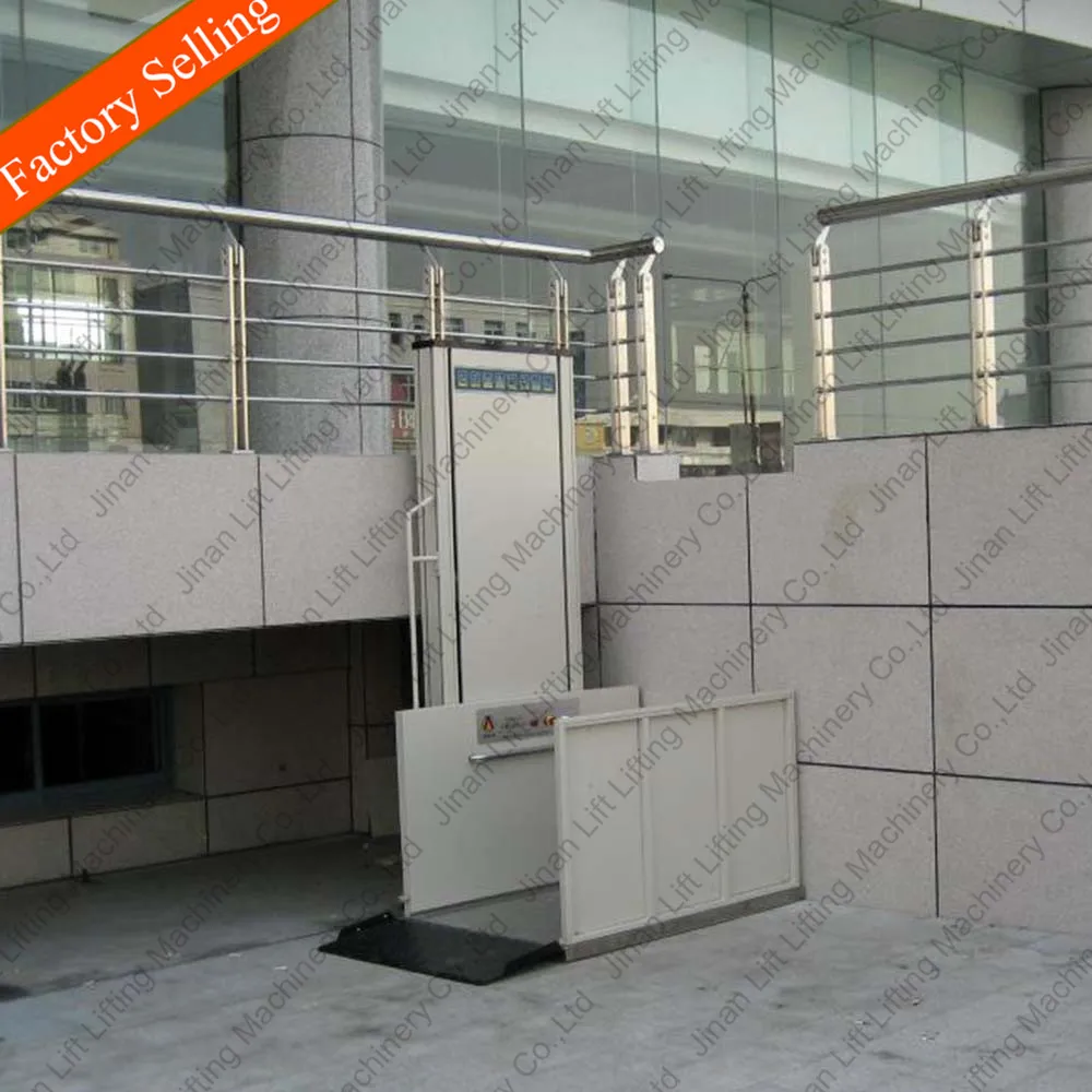 China Factory cheap residential wheelchair stair lift small elevator for 2 person with CE