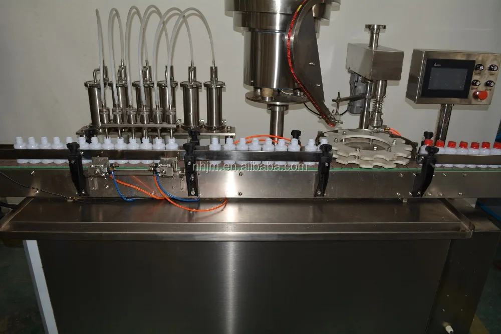 Hot sale glass and plastic bottle automatic liquid filling machine/ pot filling machine