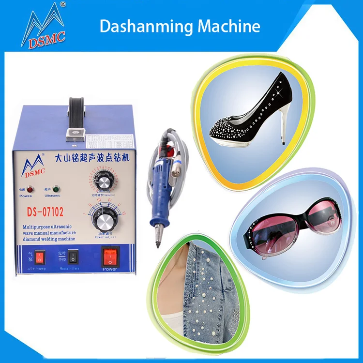 Multifunction semi-automatic Rhinestone applicator for clothes stone setting machine on sale