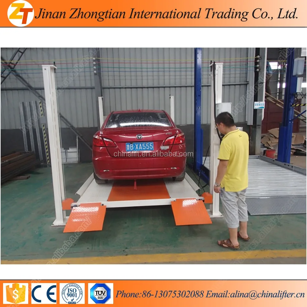 The Best and Cheapest economic platform four post car lift with high performance