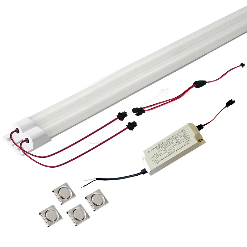 DLC Магнитный 2x2 2x4 светодиодный потолочный Трофт Линейные комплекты для модернизации