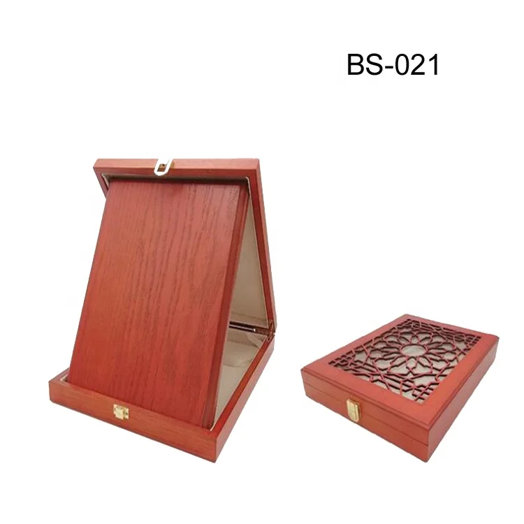 Brown Blank  solid wood  plaques for Business Gift