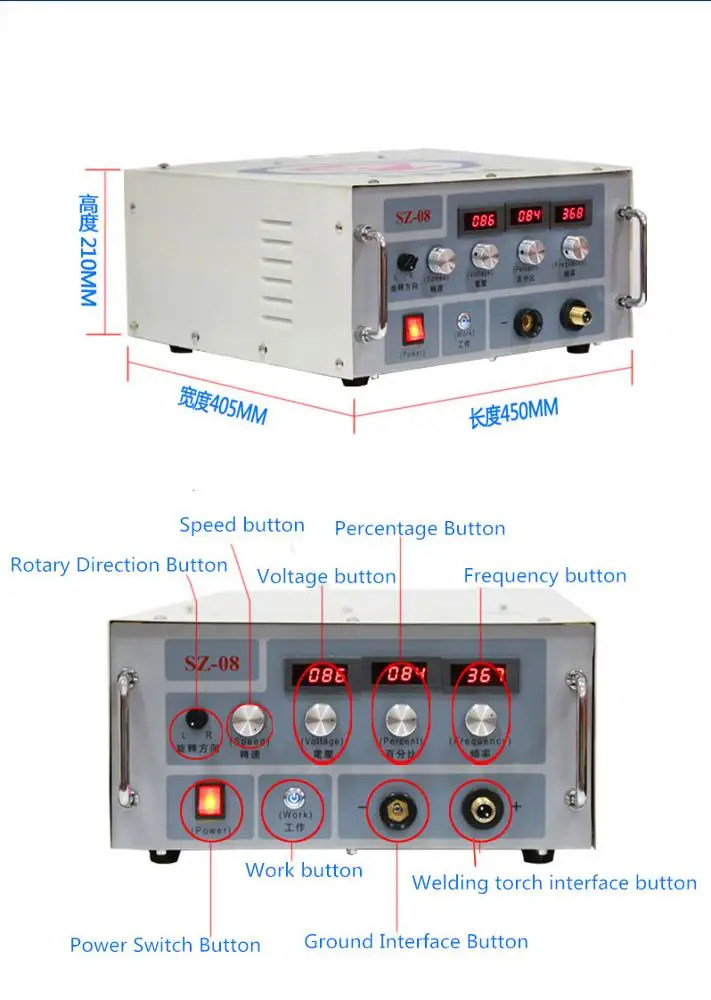 Factory Price Portable Electro Spark Deposition Welder Electrical Spark Deposition Cold Welding Machine Intelligent Spark Welder