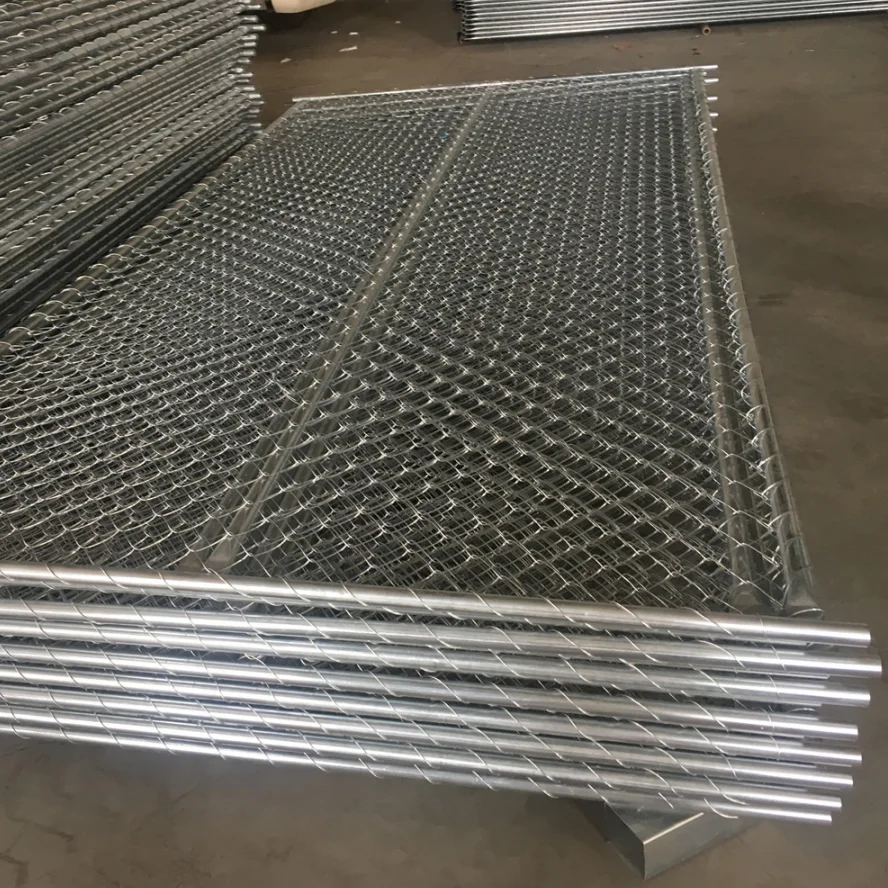 Movable Temporary Chain Link Construction Fence