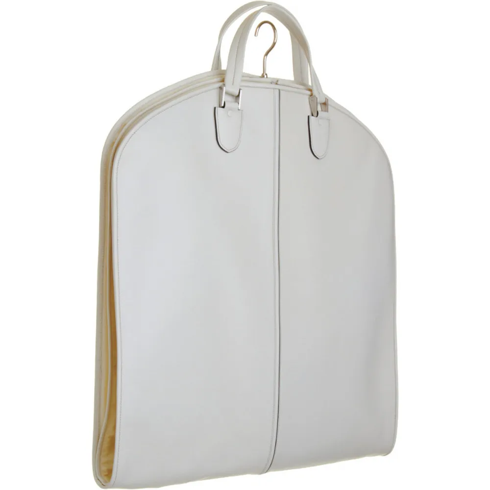 Wholesale Garment Bags High Quality Pu Leather Luxury Suit Garment Bags Travel Suit Cover Bag