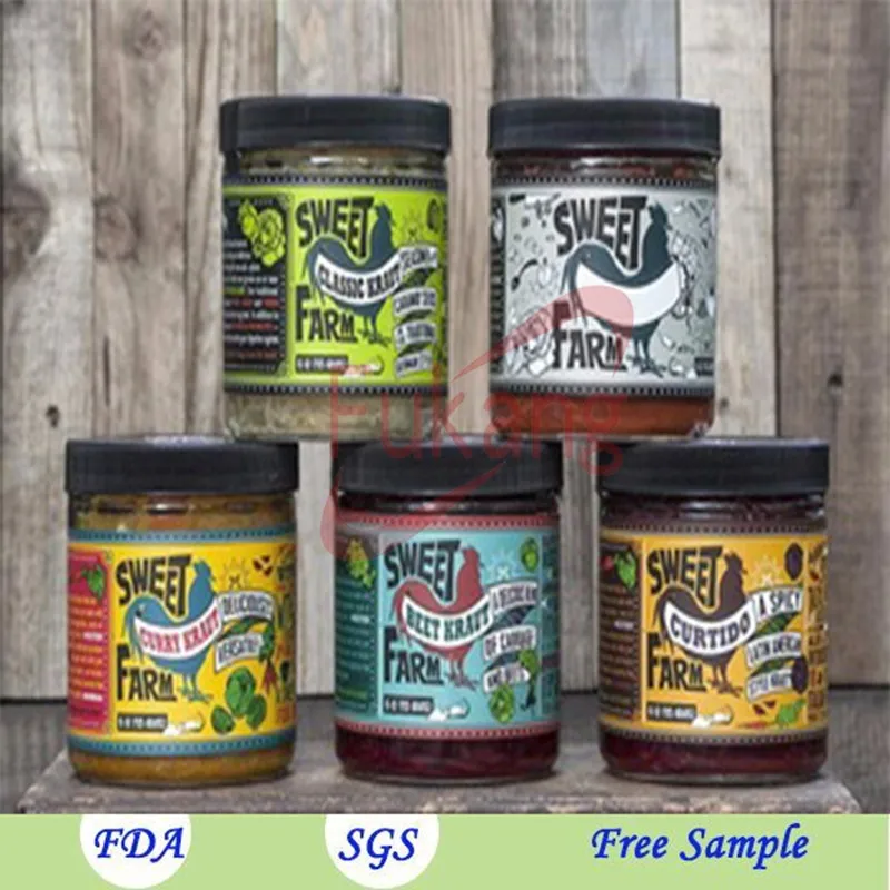 500ml Plastic Chocolate Candy Bottle Sweet Jar and Container Peanut Butter Jars