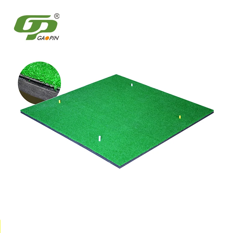 Alibaba golf mat manufacturers supply portable rubber mini golf mat