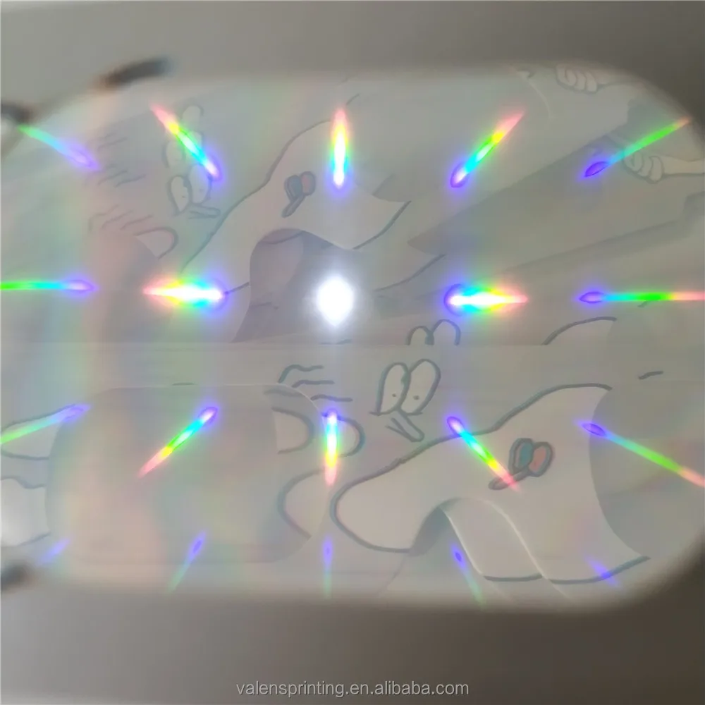 Customized Printed Paper 3D Firework Diffraction Glasses
