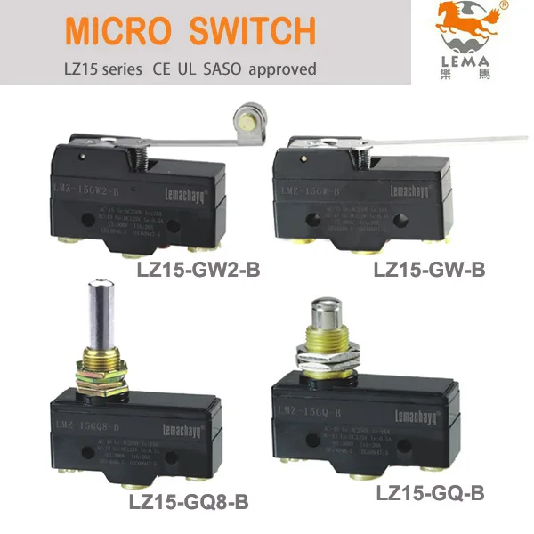 Китай заводе LEMA концевой выключатель плунжер роликовый шарнир микровыключатель omron альтернатива
