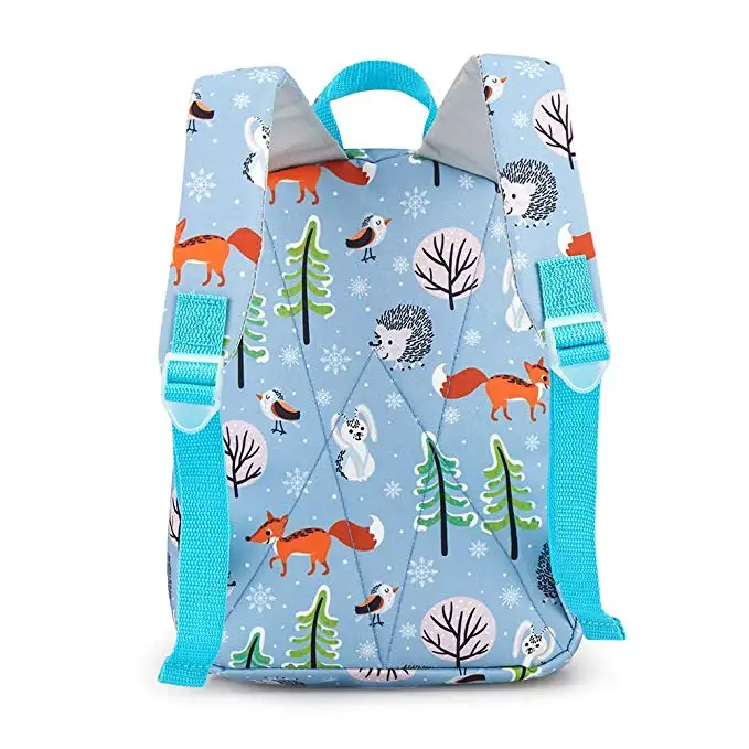 Kids Cute Backpack Lightweight Preschool Toddler Backpack for 3-7 Years Old Boys Girls with Cooler Lunch Snack Bag