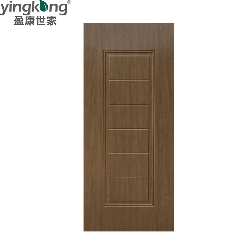 Waterproof PVC/ABS/UPVC/WPC door leaf with wpc door profile heat-rated no painting interior polymer side doors
