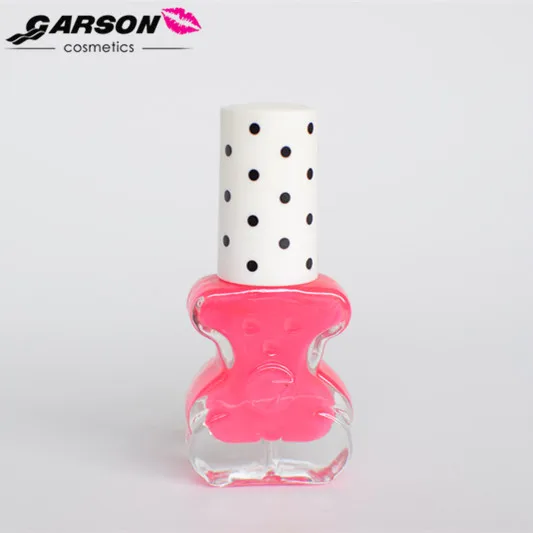 OEM Garson Cosmetics Candy Color Non-toxic Peel Off Waterbased Kids Nail Polish 5ml Private Label