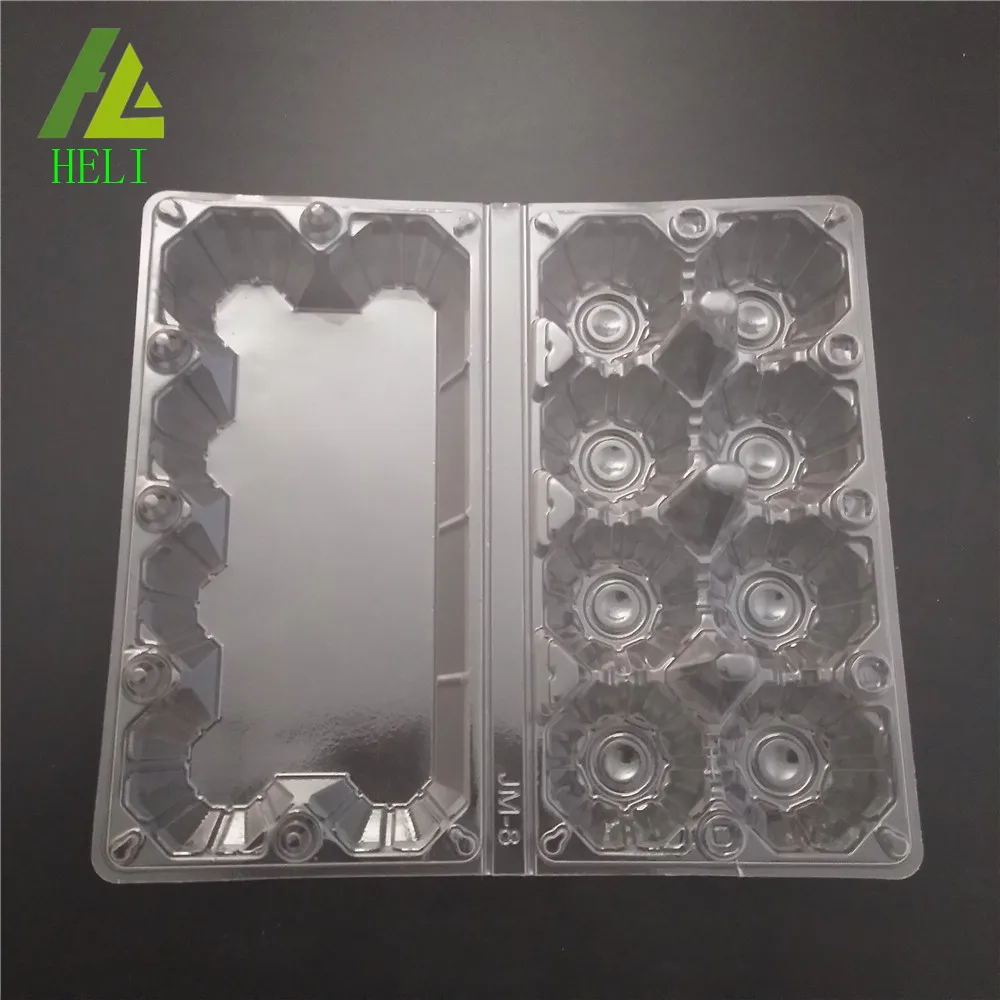 Reusable egg carton plastic egg tray