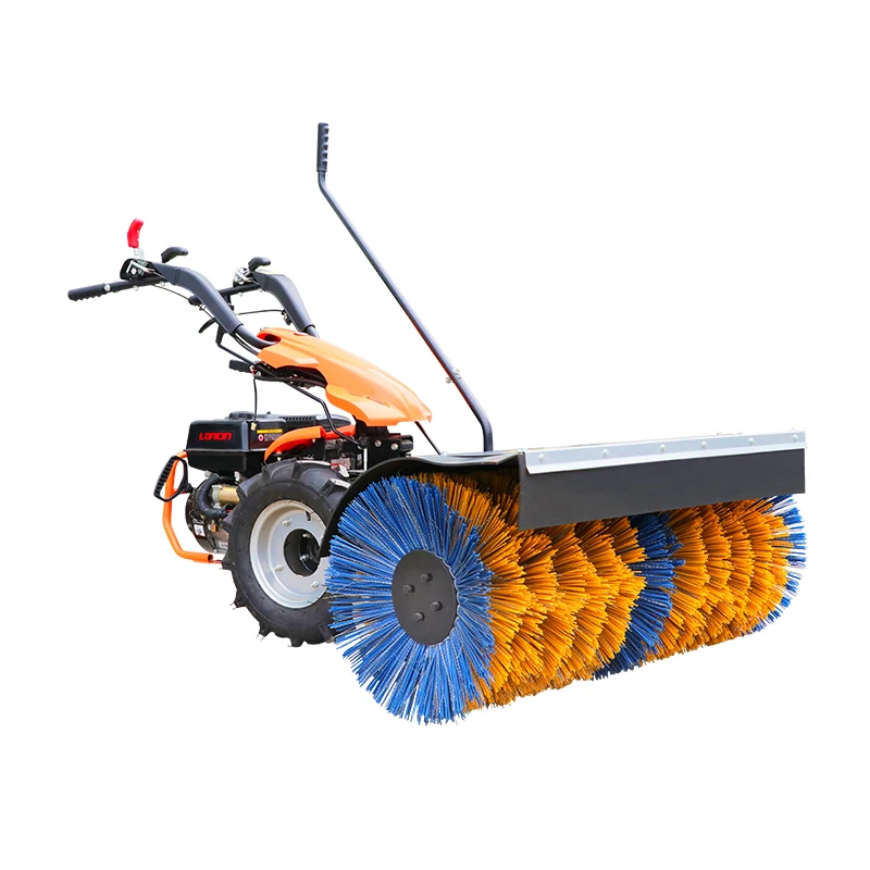 China brand gasoline power broom sweeper with 5% off factory price
