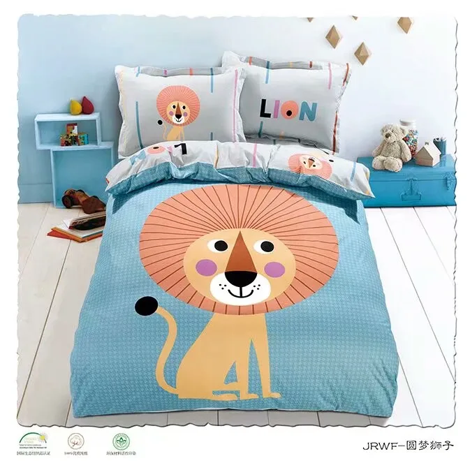 good quality bedding set bed linen with pillows for wholesale