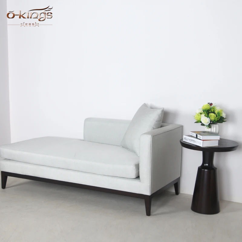 2017 new design deluxe hotel bedroom chaise lounge/chaise sofa
