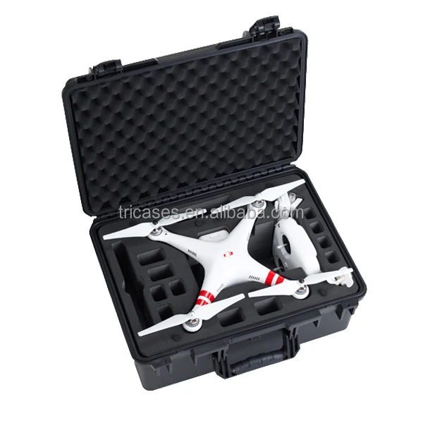IP67 protection level waterproof crushproof hard case for dji phantom 2 vision plus