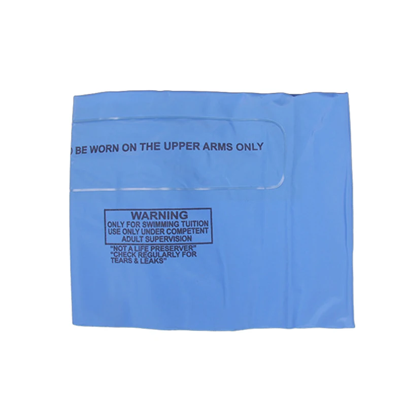 Custom logo inflatable armbands swimming ring arm floats