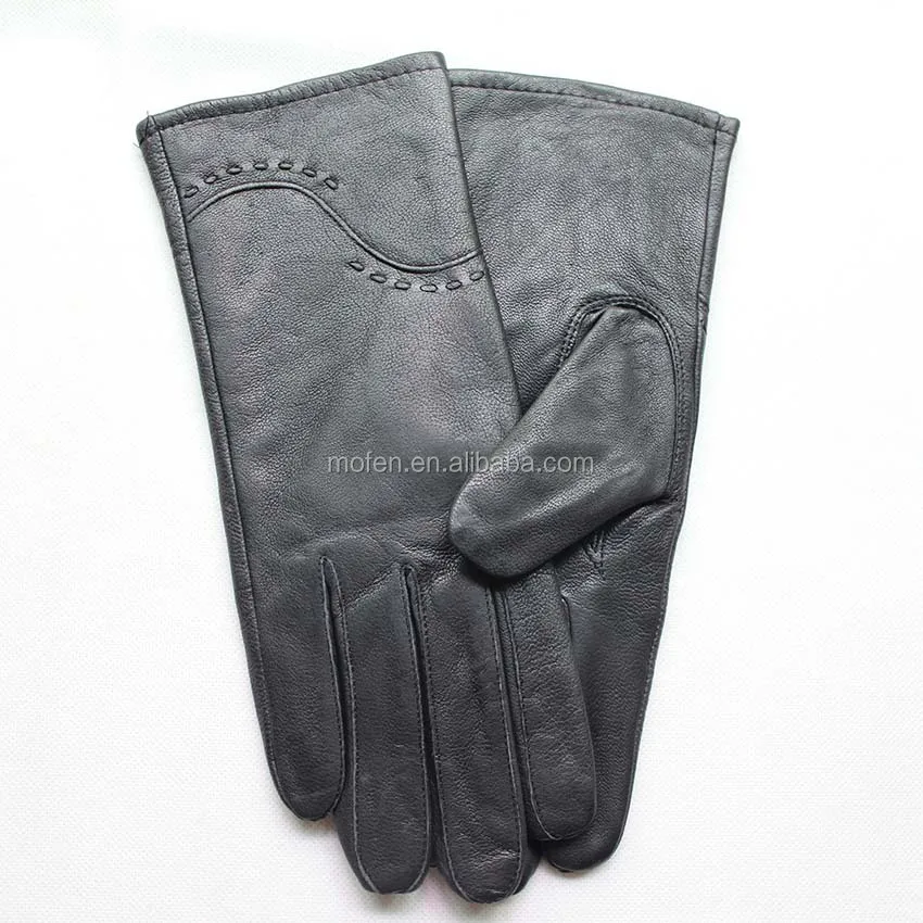 Мода дамы 2016 новый дизайн thinsulate кожаные перчатки канада