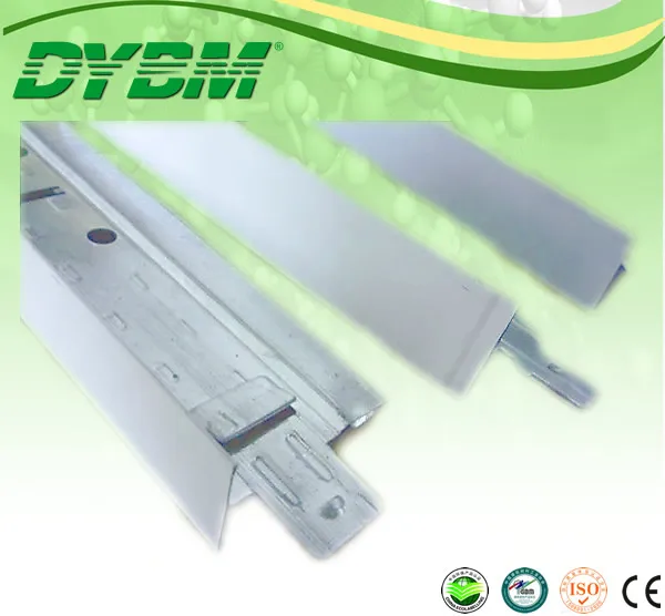 T bar suspended ceiling grid main tee cross tee angle