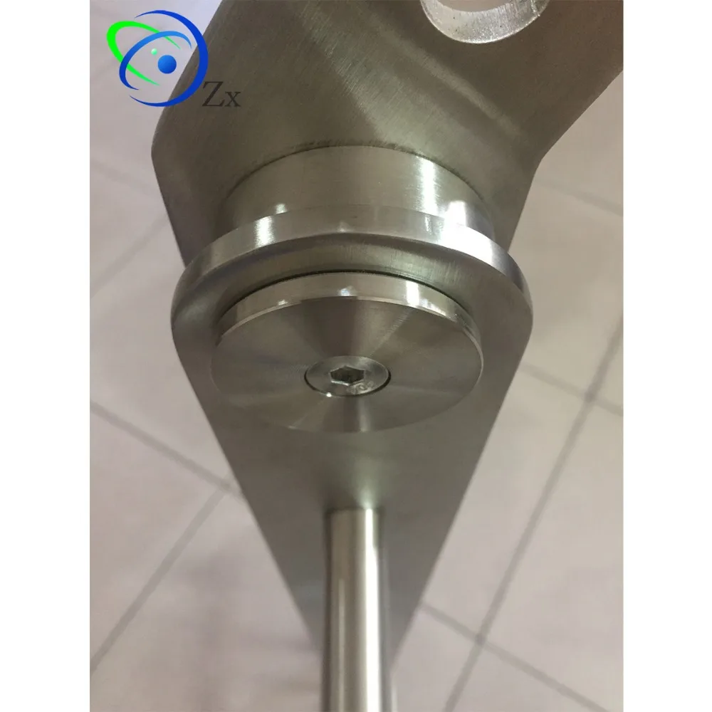 Nice model 316 Stainless steel/304 inox post for glass balustrade/pillar column railing balcony/deck outdoor fence