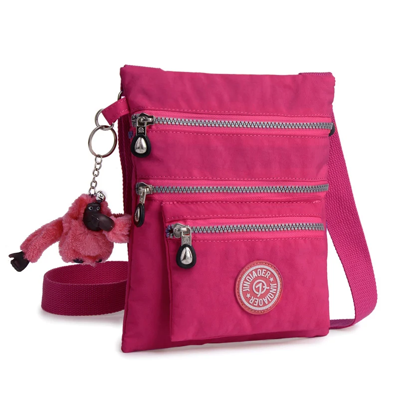 Whole Jinqiaoer Hot Fashion Waterproof Nylon Shoulder Bag Monkey Whole Jinqiaoer Hot Fashion Waterproof Nylon Shoulder Bag Monkey Style Women Messenger Crossbody Bags For Handbags Las Leather