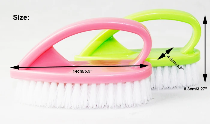 HQ2613 PP clothes wash brush shoe scrub brush shower scrubber with ergonomic handle