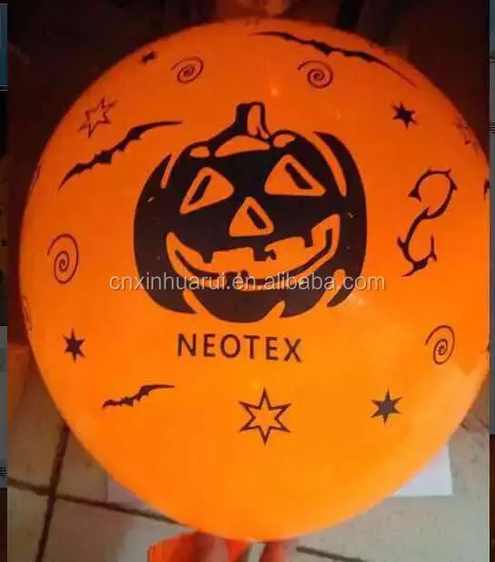 100% натуральный латекс шар для Хэллоуина