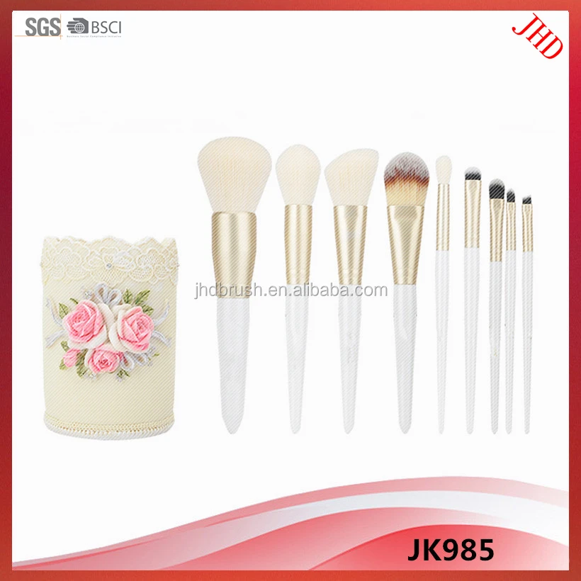 
9pcs gift cosmetic brush kits for makeup 