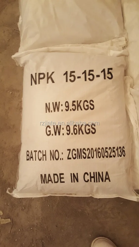 
Factory directly sale compound fertilizer npk 15-15-15 