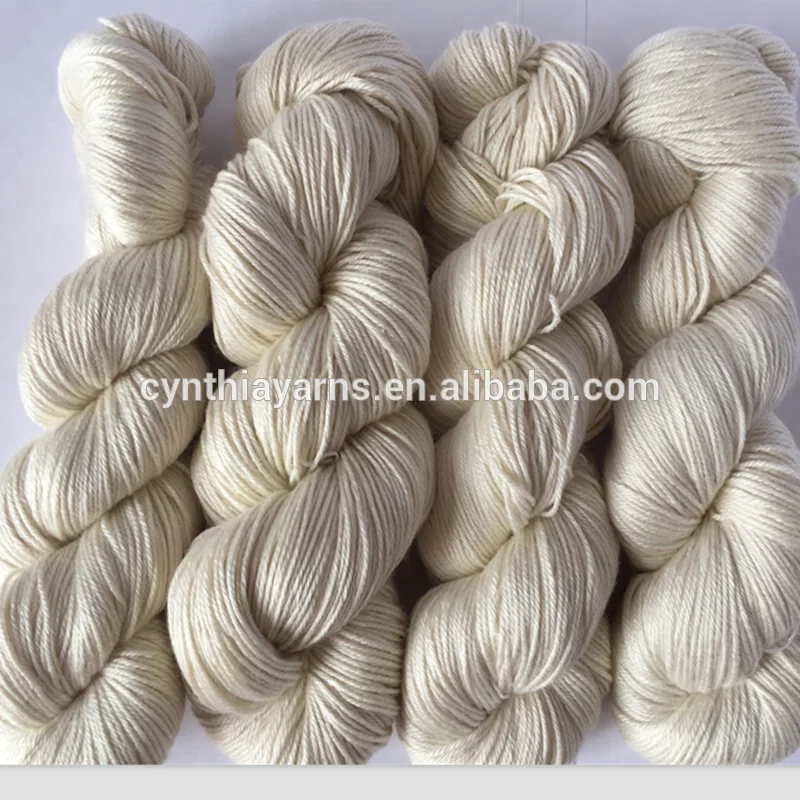 Hand Knitting Merino Wool Silk Blended High Quality Sweater Crochet Yarn