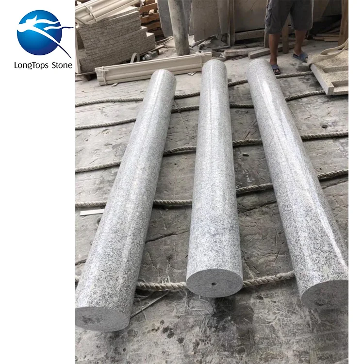 Wholesale granite stone gate pillar design gate pillar stone granite column price