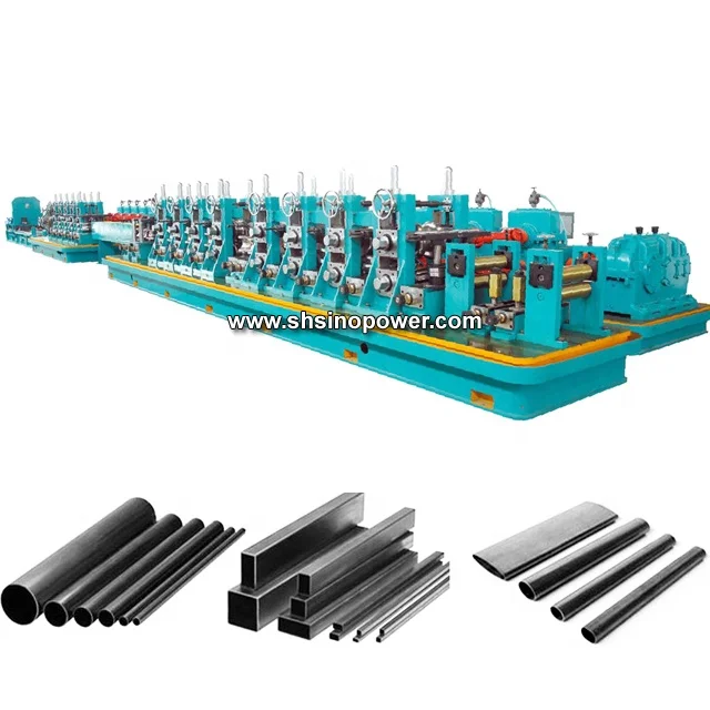 HR CR MS Steel Pipe Making Machine Line For Production Square Round LTZ Shape