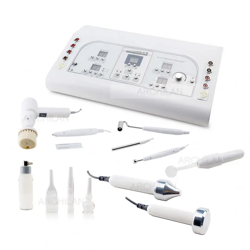 7 in 1 multifunction beauty equipment ultrasonic photon facial massage skin care beauty machine
