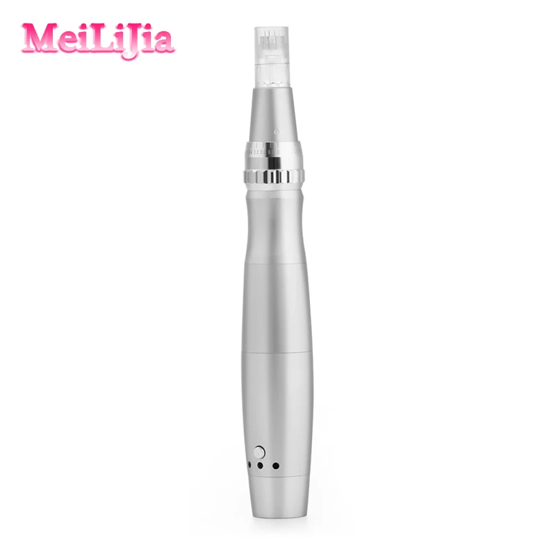  Массажер для лица ухода за кожей импортный инструмент Электрический заряжаемый микро-игольчатый Дерма ролик с сертификацией CE