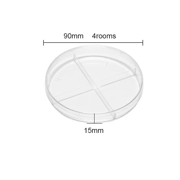 cristal cheap colonies  birthday parties biplate bacteria colony  adherent animal  two sections 90mm 3 4  lattices petri dish