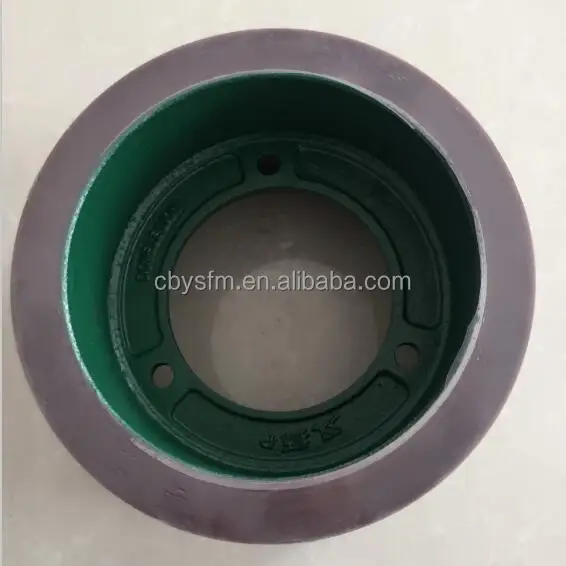 6' brown SBR rubber roll for rice mill