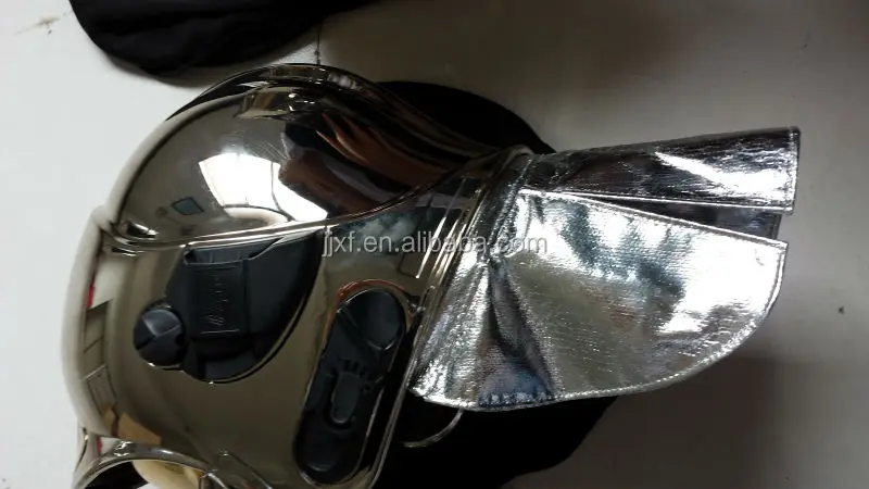 Firefighting Helmet With Adjustable Chain Traps Anti-flame Fire Fighter Safety Helmet