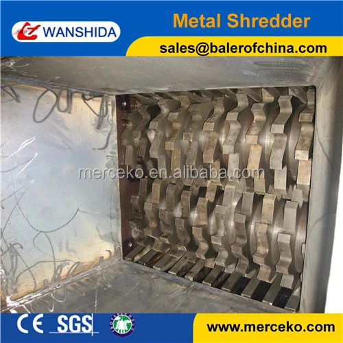 
Q43P-600A Scrap metal shredder machine to shred waste steel and waste copper & aluminum 