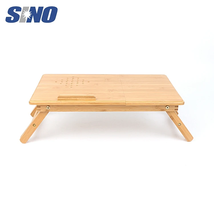 Multifunctional Bamboo Computer Desk Bed Mini Folding Portable Sofa Laptop Table bamboo adjustable laptop desk wood laptop desk