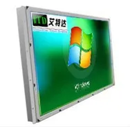 32 inch high brightness open frame lcd monitor with AR glass for outside kiosk/advertising