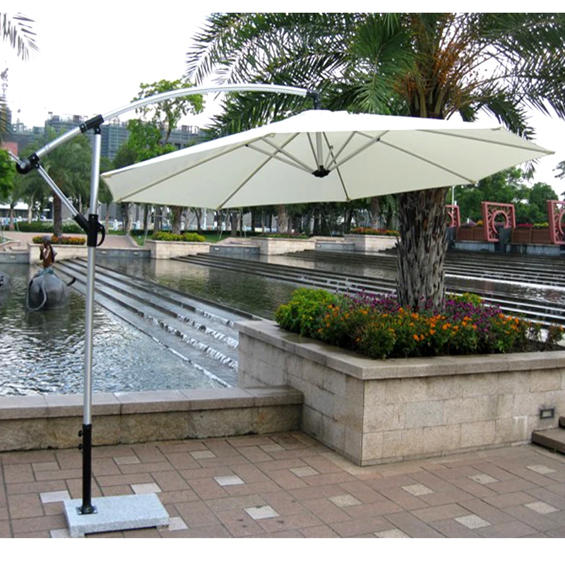 Creative beach  umbrella, outdoor umbrella with art design