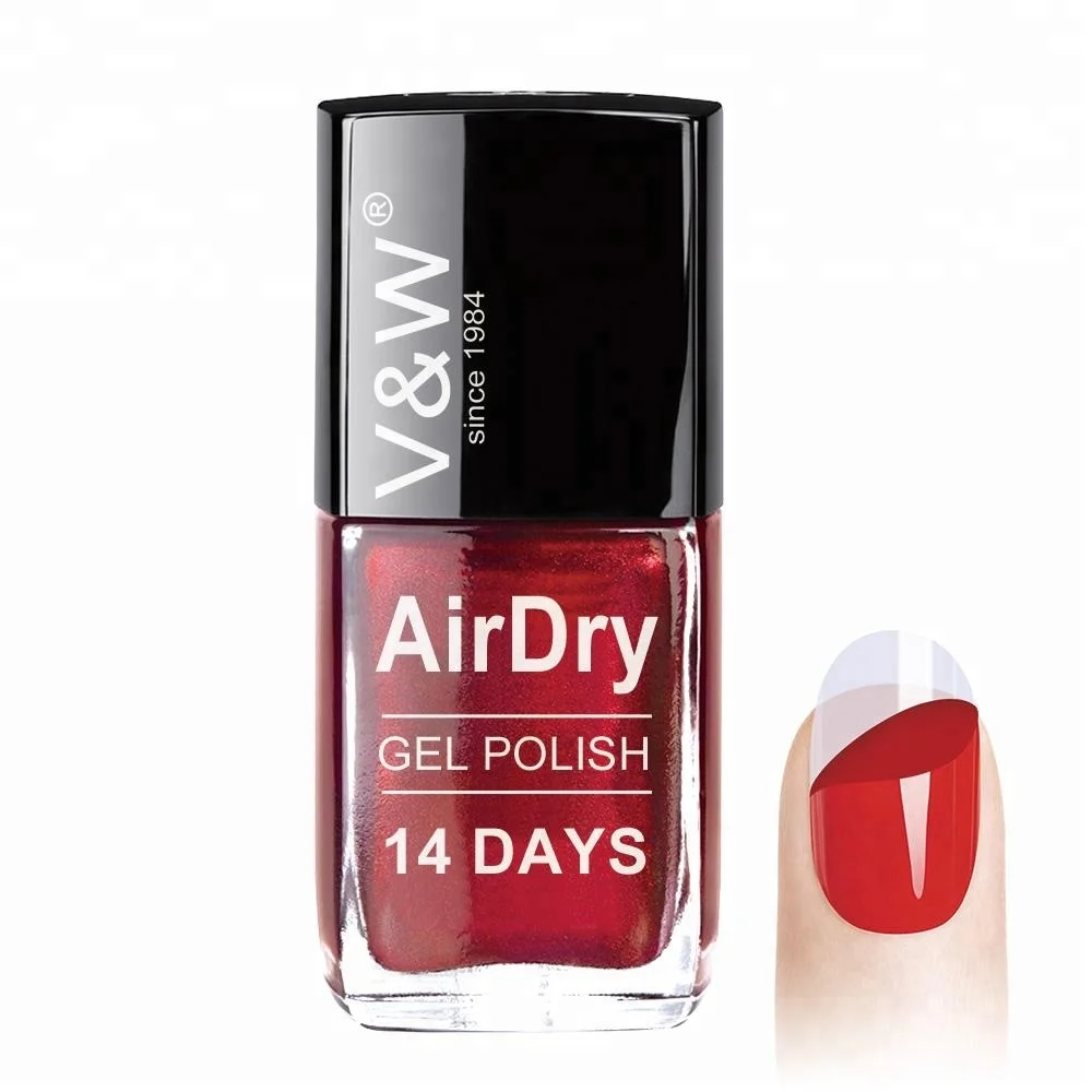 OEM   Natural Air Dry Gel Effect Nail Polish 14Days Lasting (12 big free) Free Sample