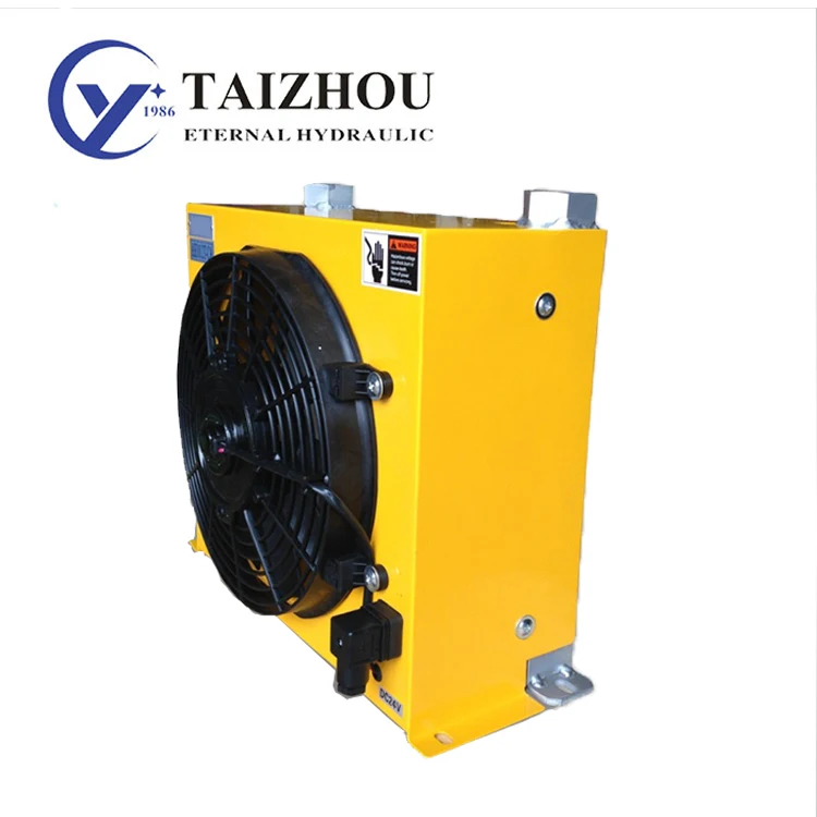 Wider Cooling Area AH/AJ1470T Hydraulic Oil Cooler Fan For Shipbuilding Industry, Marine Heat Exchanger