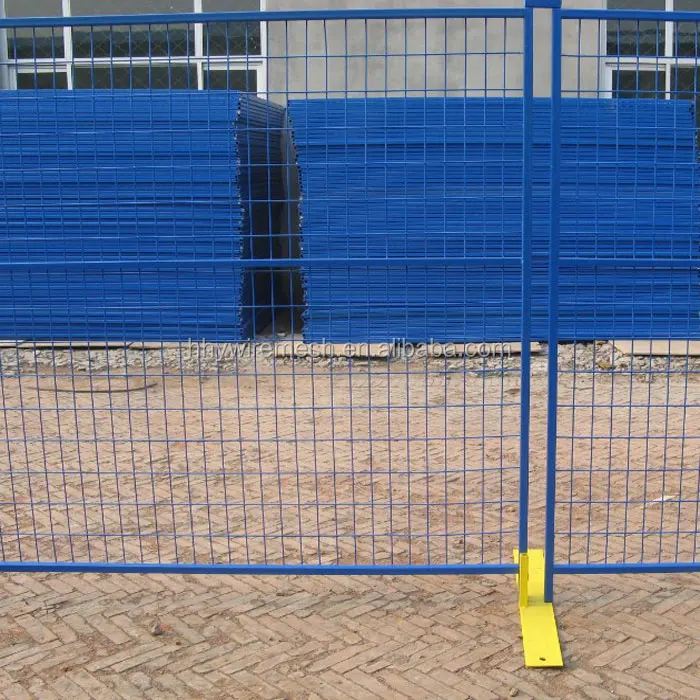 galvanized welded temporary wire fence export to Canada temporary barrier fence