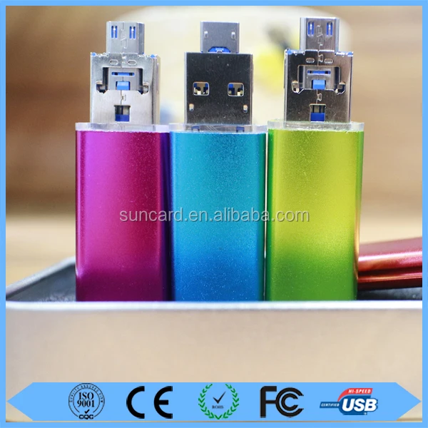 Смартфон 8 г / 16 32 64 OTG usb флэш-накопитель