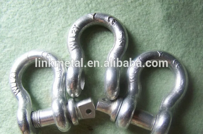 
Stainless Steel Or Galvanized Bow Shackle 