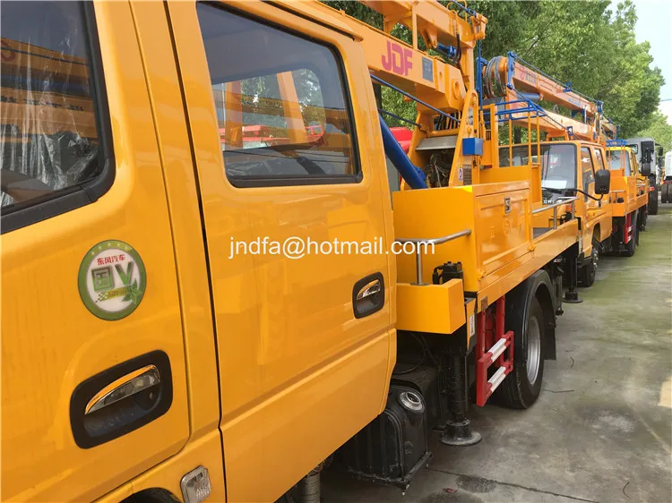 Low price 12m Hook arm aerial working platform truck